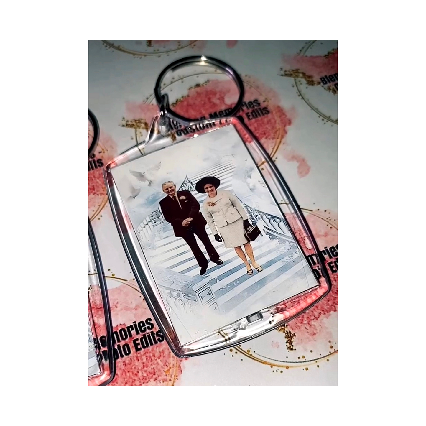 Stairway To Heaven Keyring
