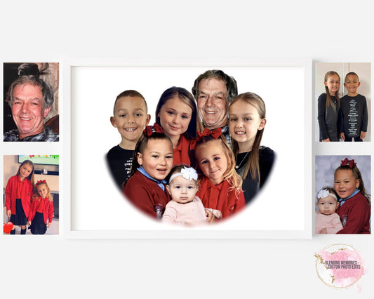 Blending Edit & A4 Print Framed